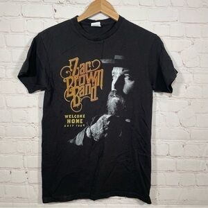 Zac Brown Band Concert T-Shirt Mens Small Black 2017 Welcome Home Tour Tee
